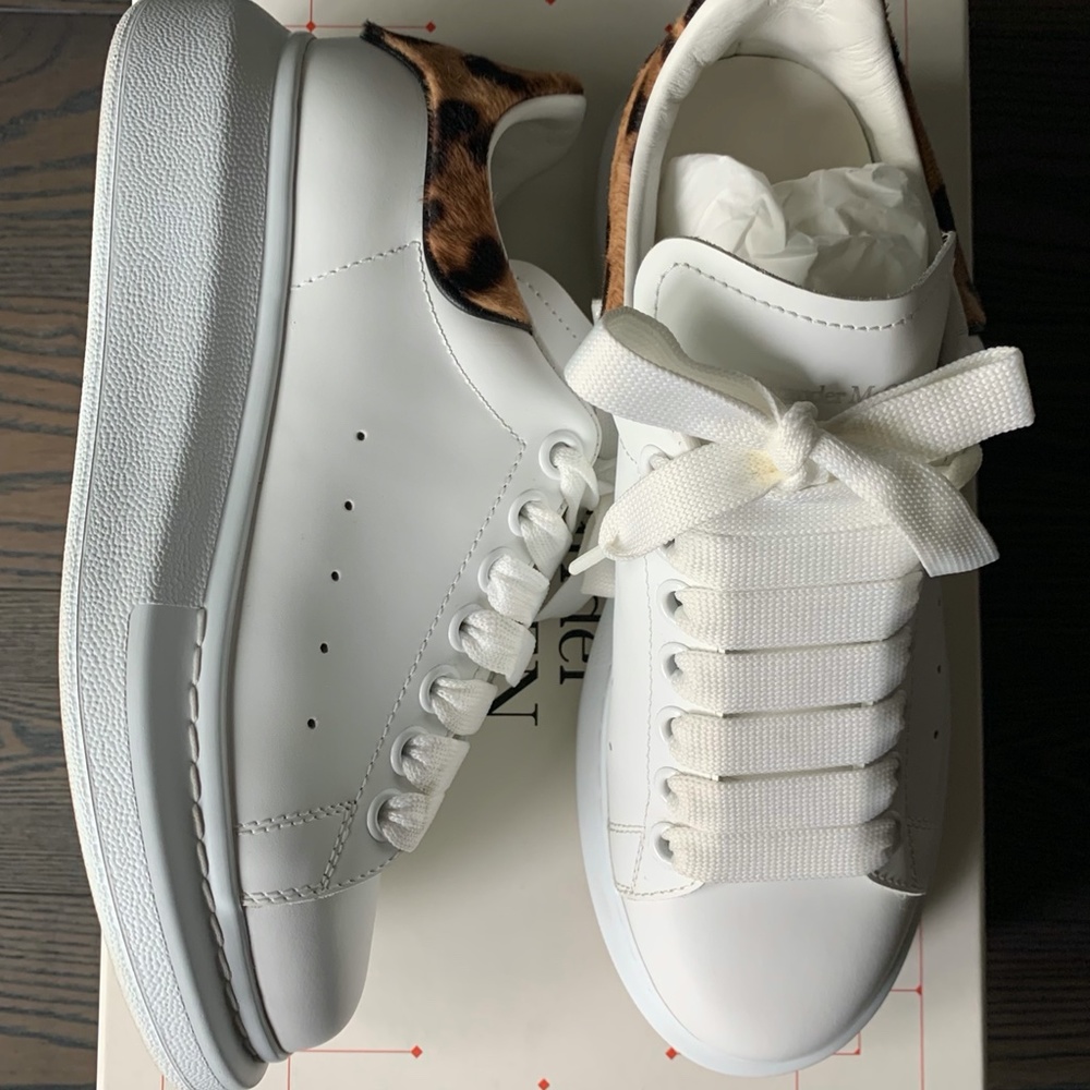 -SOLD-   Rare Leopard Alexander McQueen Sneakers